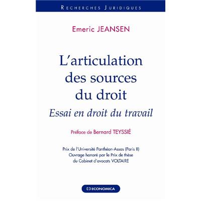 L'articulation des sources du droit