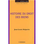 Histoire du droit des biens