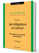 Traité de droit civil, Tome 3 - Les obligations - Le contrat, 10e éd.