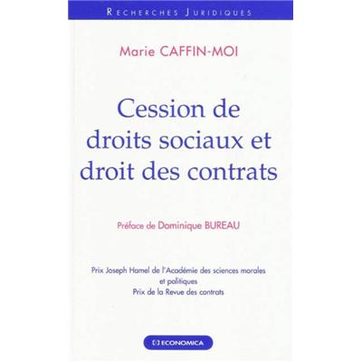 Cession de droit sociaux et droit des contrats