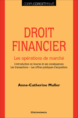 Droit financier - Les opérations de marché