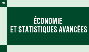 Economie et statistiques avances