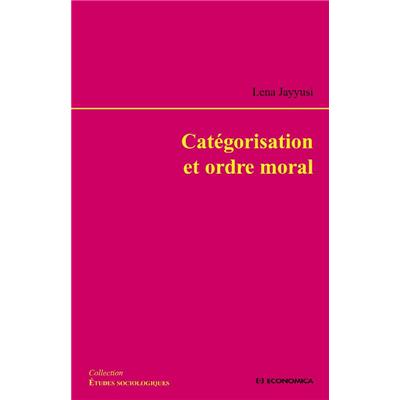 Catégorisation et ordre moral