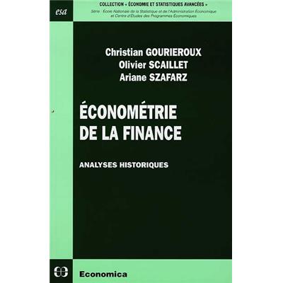 Econométrie de la finance